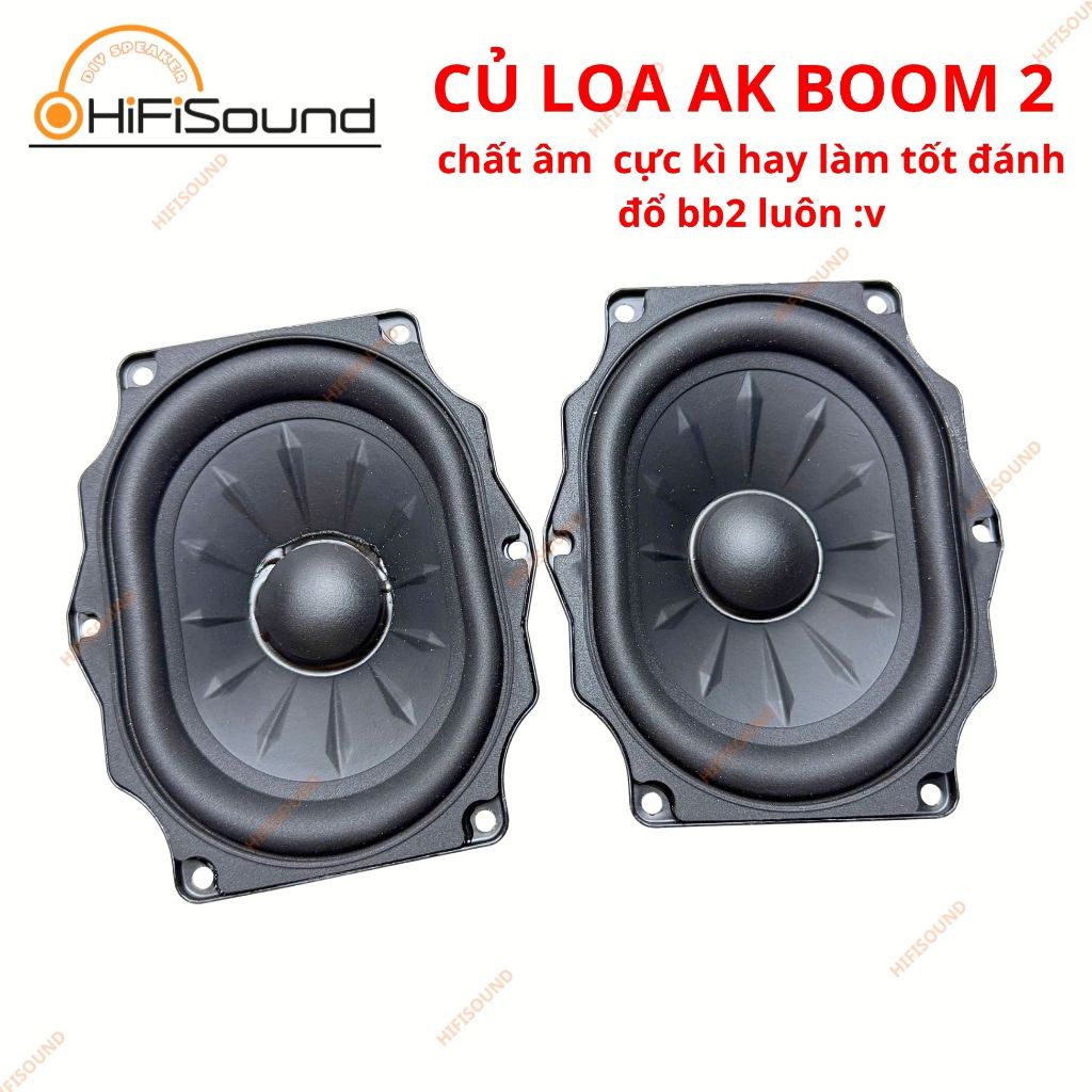 Củ loa AK Boom 2  sub bass Bom 2 4ohm 40-50w âm trầm ấn tượng
