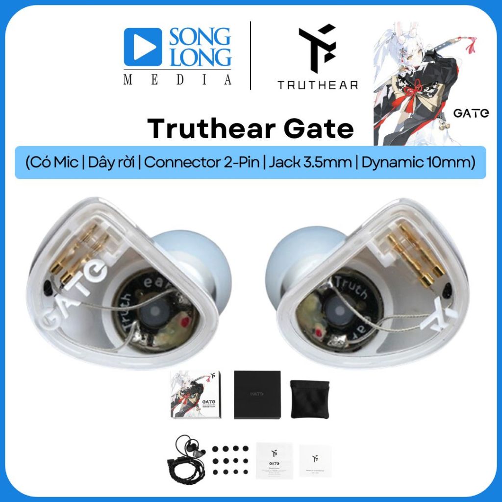 Tai nghe Truthear Gate - Có Mic - Chính hãng phân phối | BigBuy360 - bigbuy360.vn