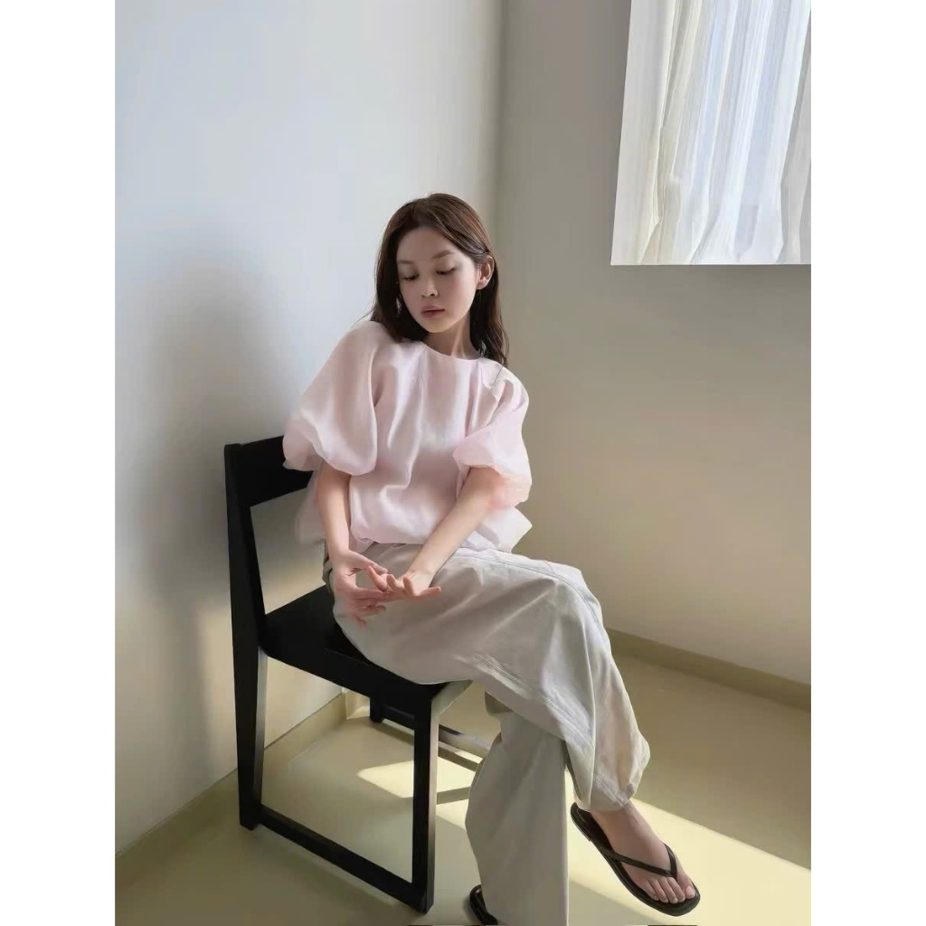𝗫𝘂𝘂 𝗟𝗶𝗻𝗲𝗻 -|BEELY| - Áo Linen Tơ