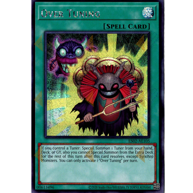 TGT yugioh chính hãng ES02-AE105 Over Tuning