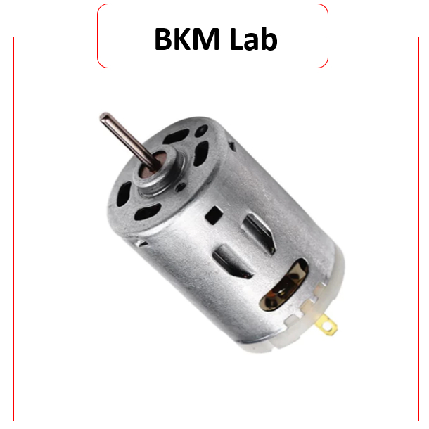 Động Cơ DC 385 (6V-24V) Tốc Độ Cao - Motor 385 Siêu Khỏe Cho Máy Sấy, Súng Nhiệt, Máy Khoan Mini, Đồ