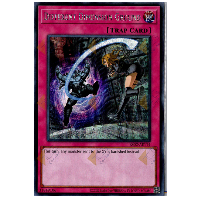 TGT yugioh chính hãng ES02-AE114 Different Dimension Ground