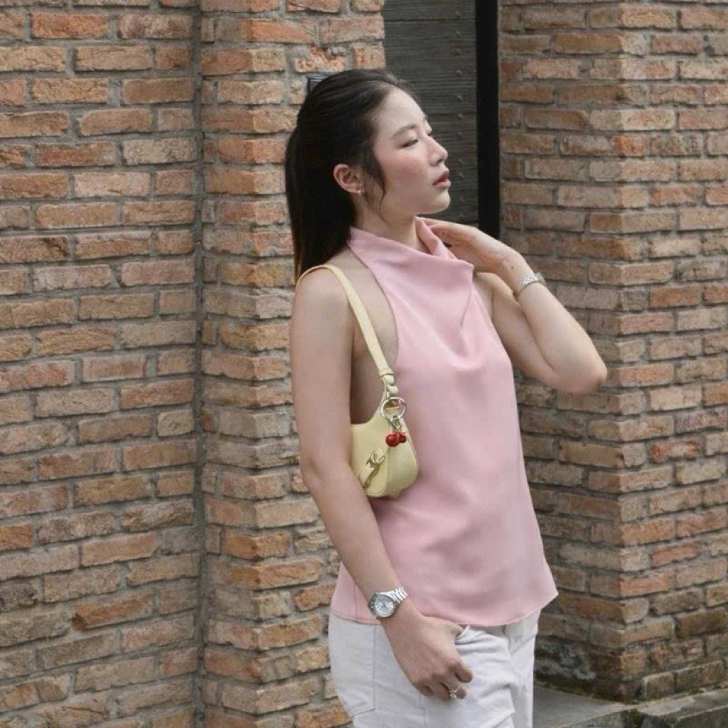 [Bambi] Áo lụa cổ đổ Ver.1 ( 4 màu) | BigBuy360 - bigbuy360.vn