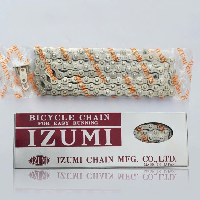 Xích xe đạp fixgear Izumi bạc