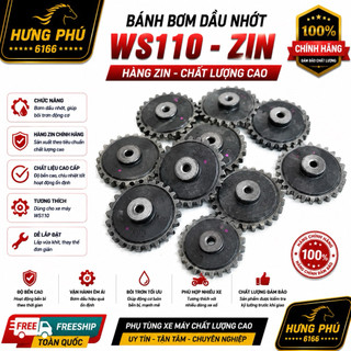 Bánh bơm dầu/ nhớt xe máy-zin trần-dream/ws110: