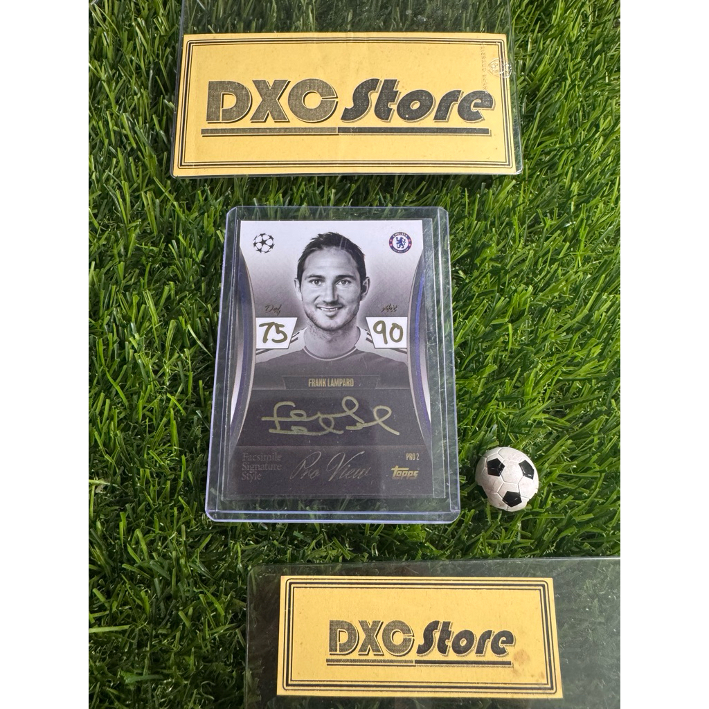 [ CHÍNH HÃNG ] - PRO VIEW - FACSIMILE SIGNATURE STYLE - TOPPS MATCH ATTAX EXTRA 2026 - FRANK LAMPARD
