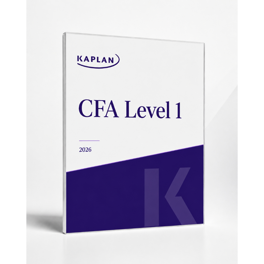 2026 CFA lv 1 Kaplan Schweser - All 4