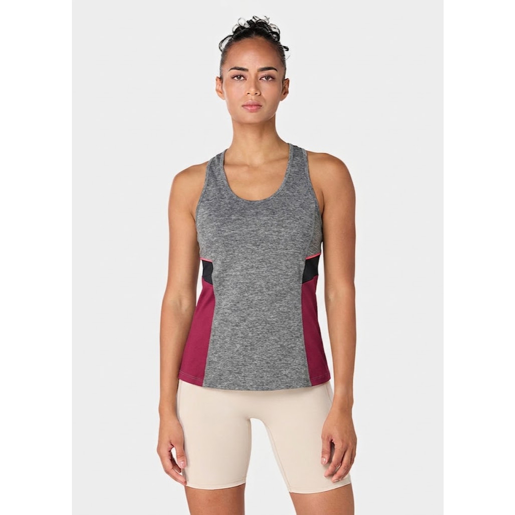 Áo Ba Lỗ Nữ Thể Thao OYSHO SPORT COLORBLOCK TANK TOP – SIZE M