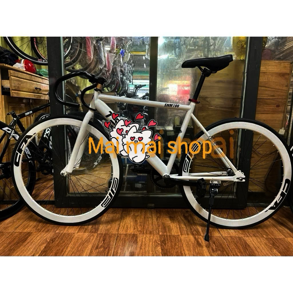 Xe Đạp Thể Thao Fixed Gear và Single Speed Khung Thép.