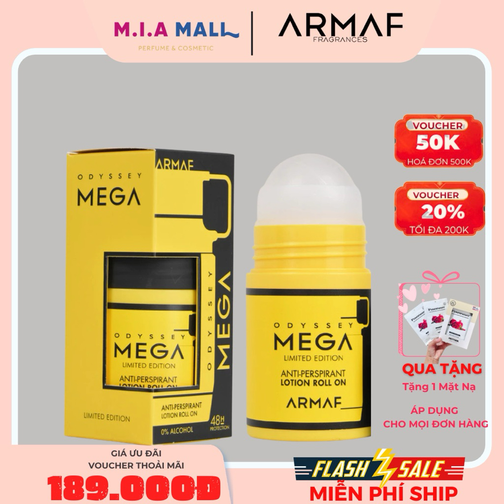 Lăn Khử Mùi ARMAF Odyssey Mega 75ml