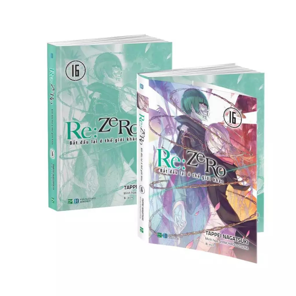 Sách - Re: Zero - Bắt Đầu Lại Ở Thế Giới Khác Full bộ 16 tập chất lượng tốt Full 16 Book Mark (Light