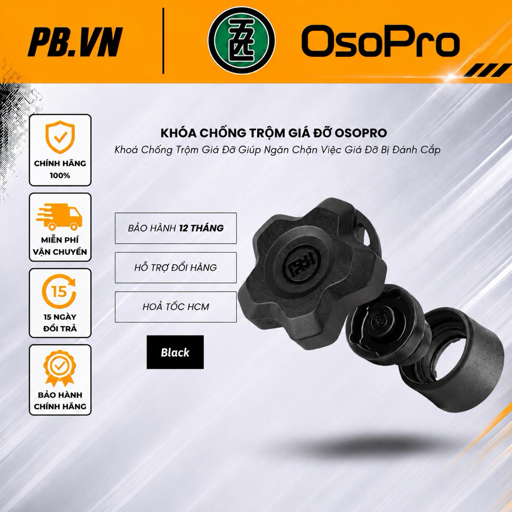 Núm Chống Trộm OSOPRO | Phụ Kiện Chính Hãng
