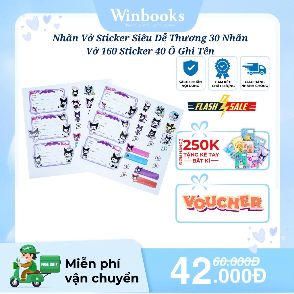 Nhãn Vở Sticker Siêu Dễ Thương 30 Nhãn Vở 160 Sticker 40 Ô Ghi Tên,Nhãn Dán Tên Học Sinh