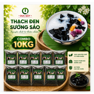 [ComBo 10kg] Bột Thạch Đen "sương sáo"