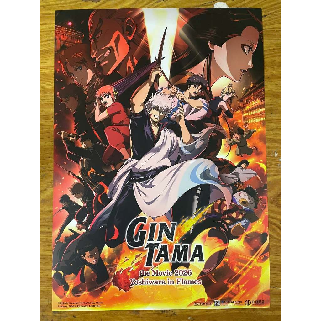 [LOTTE x GINTAMA] POSTER YOSHIWARA TRONG BIỂN LỬA