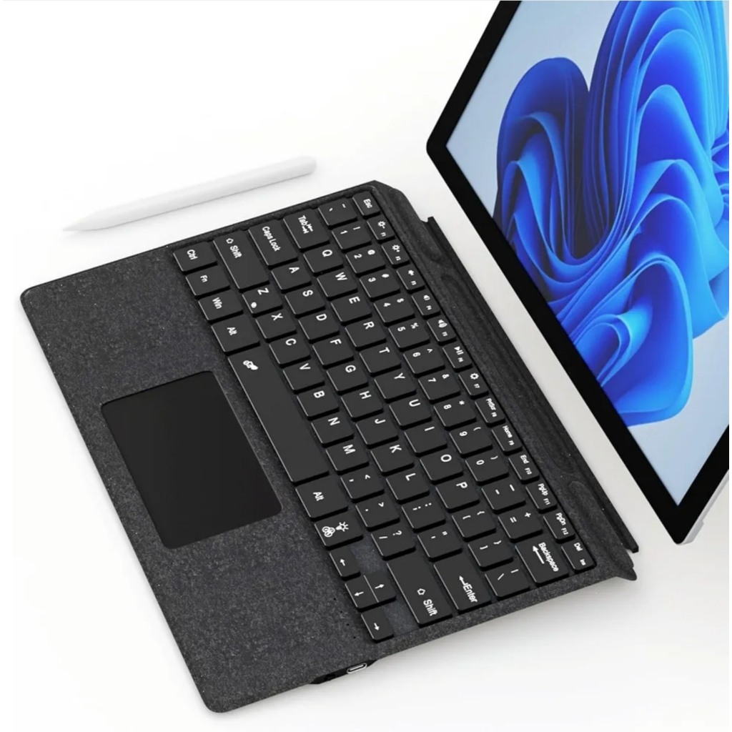 Bàn phím Surface kết nối Bluetooth Có đèn nền cho Surface Pro 3/4/5/6/7, Pro8/9/ X/ 10/11 GO/GO2/GO3