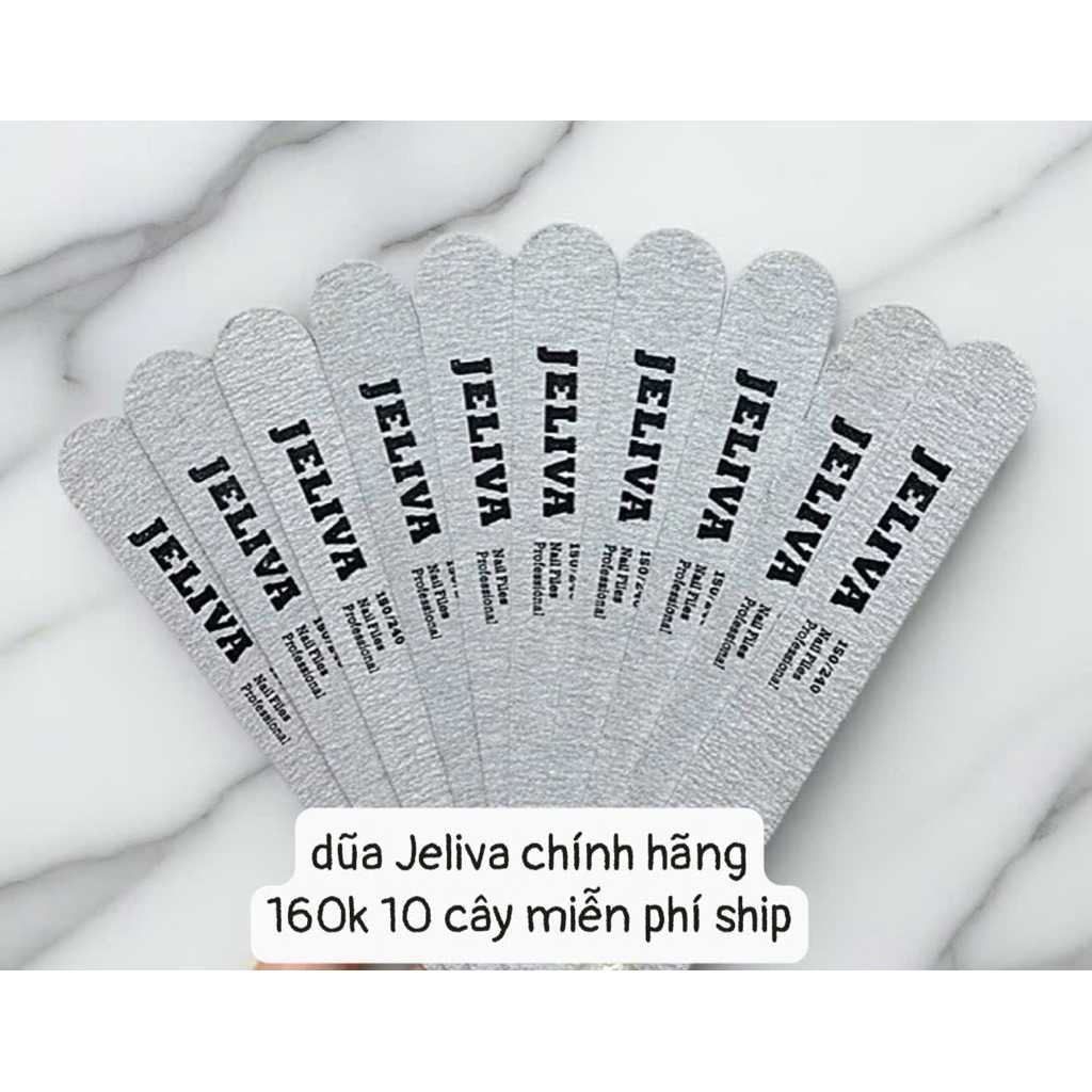 10 cây dũa JELiVA