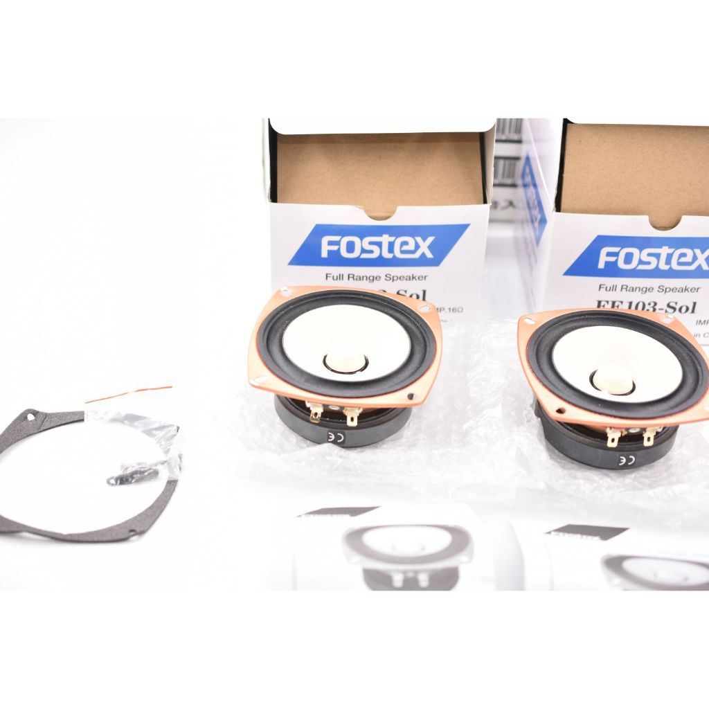 Đôi loa toàn dải Fullrange Fostex FE103-Sol 16 phiên bản kỷ niệm 50 năm ngày thành lập hãng, chỉ sản