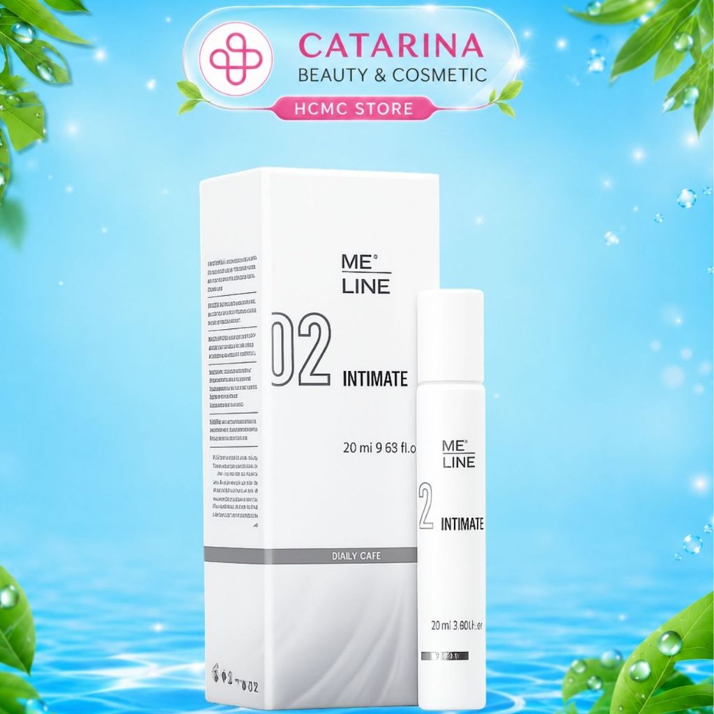 02 Meline Intimate 20ml Serum | Tinh chất hỗ trợ giảm thâm vùng da nhạy cảm