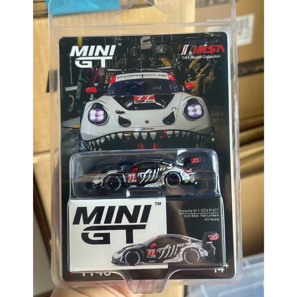 MiniGT Porsche 911 GT3 Rexy, Roxy các mẫu đua