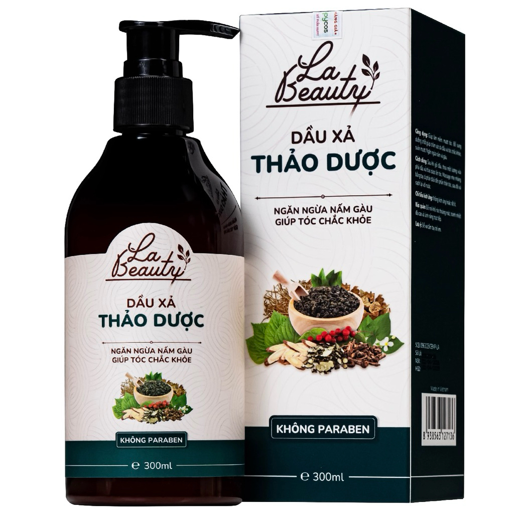[CHÍNH HÃNG]Dầu xả Thảo Dược La Beauty nuôi dưỡng da đầu, cho tóc suôn mượt (300ml)