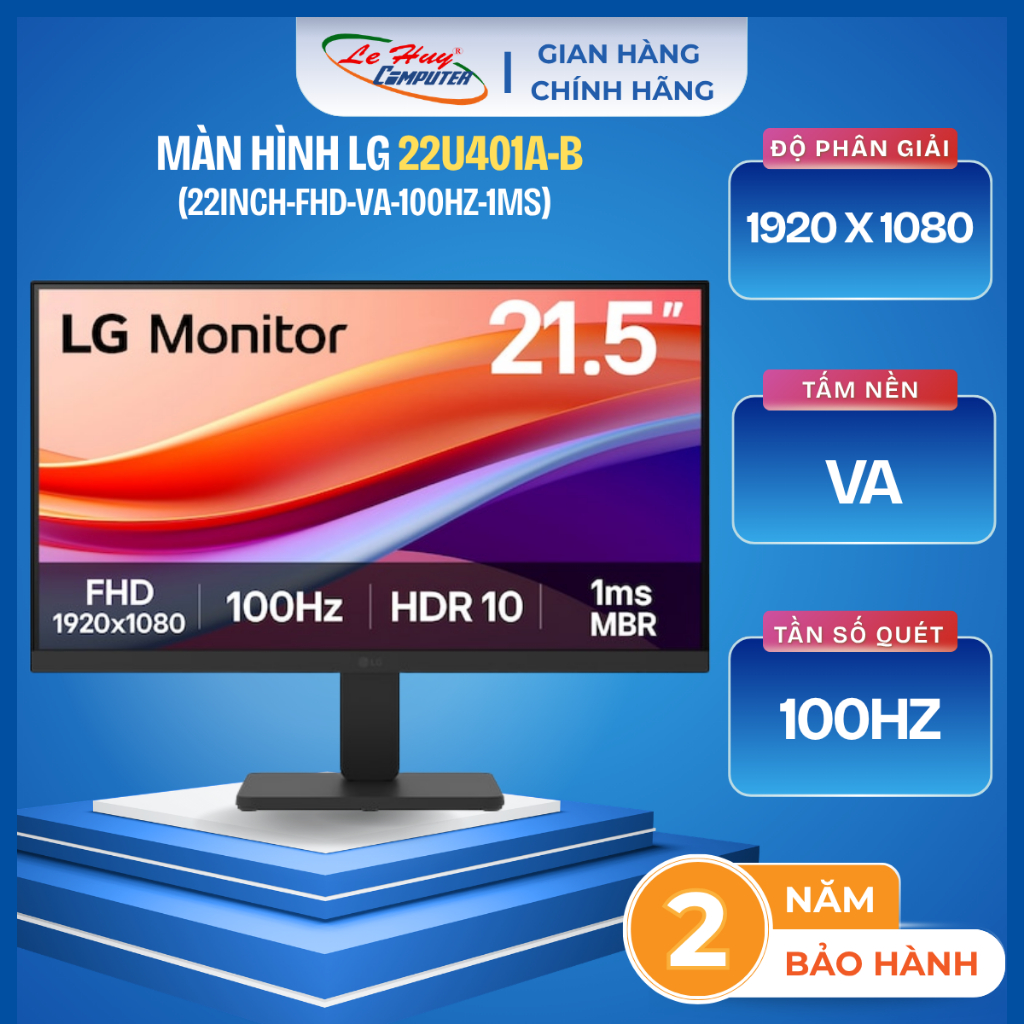 Màn Hình Máy Tính LG 22U401A-B / 24U411A-B / 27U411A-B - Hàng Chính Hãng