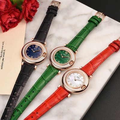 Đồng Hồ Nữ I&W Carnival  3011L-D2,chống xước,chống nước,Máy Quartz ,bảo hành chính hãng,hàng mới full box hãng