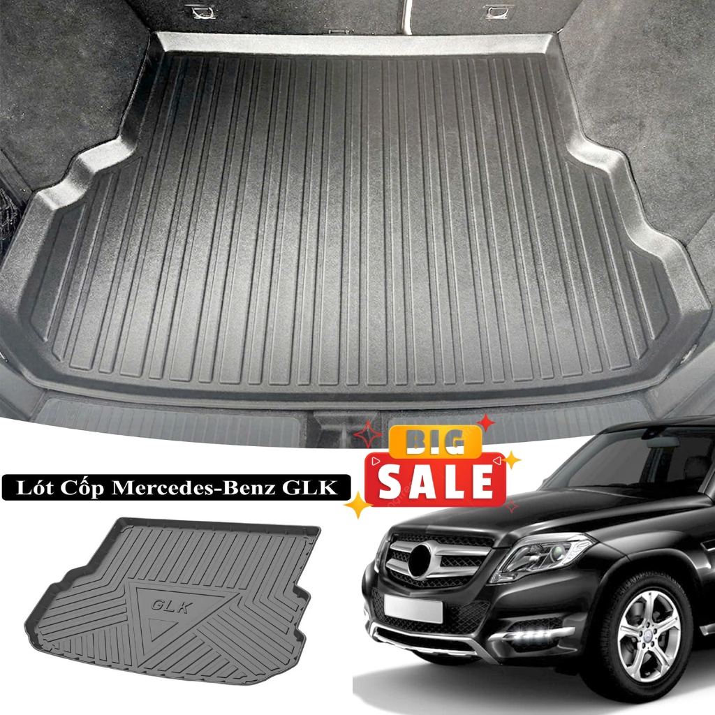 Lót Cốp Mercedes GLK 2009 2010 2011 2012 2013 2014 2015 2016 - Lót Cốp Mercedes GLK 220 250 300 350