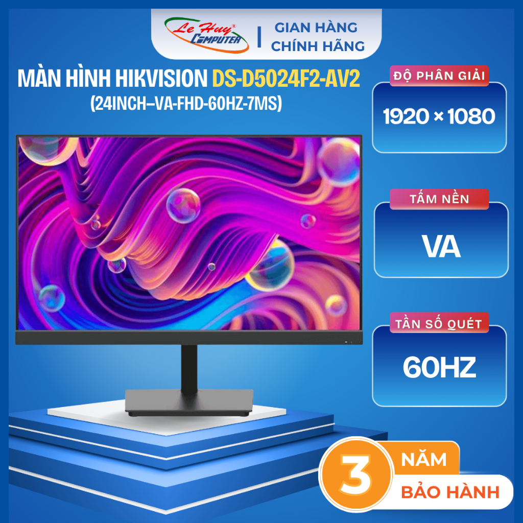 Màn hình Hikvision DS-D5024F2-AV2 - Hàng Chính Hãng