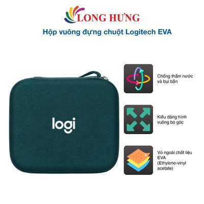 Hộp vuông đựng chuột Logitech EVA - Hàng chính hãng