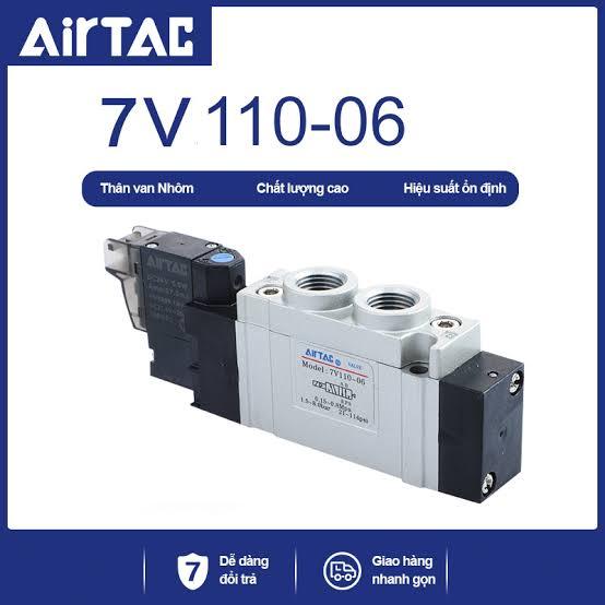 Van Điện Từ Khí Nén Airtac 7V110-J06B050 - Hàng mới 100% - Giá tốt - Bảo hành 3 tháng
