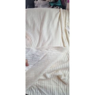vải thun gân đũa (1cm)
