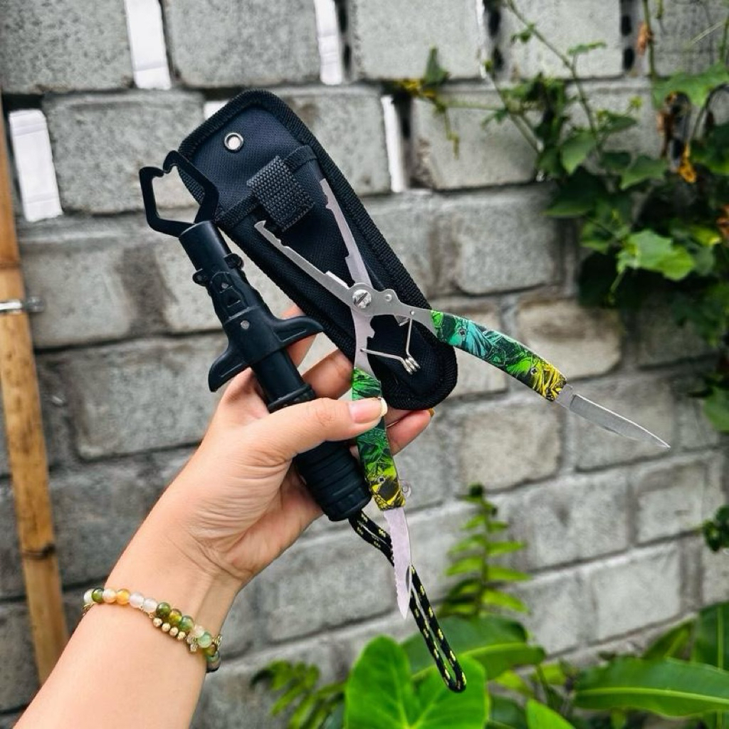 Combo Kìm Kẹp Cá 3D Cao Cấp (Mua Combo tặng cá sắt)