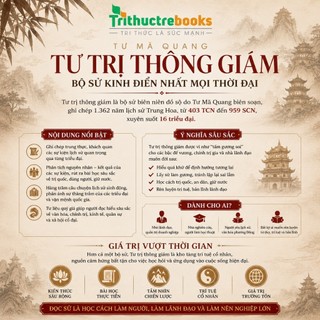 Sách - Combo Tư Trị Thông Giám Tập 3-4 - Những Bài Học Hưng Vong Làm Thay Đổi Các Triều Đại