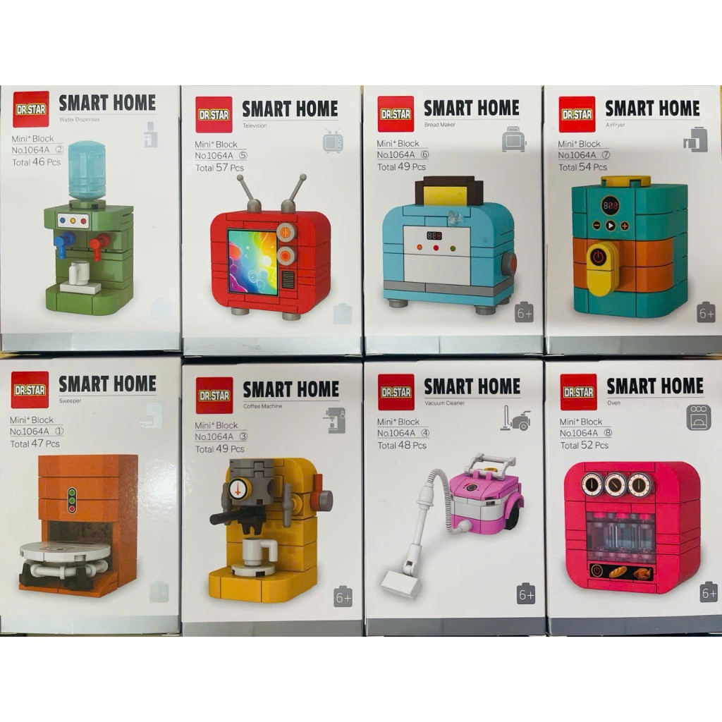 Xếp Hình Dr.Star The Smart Home - Bộ Ghép Hình Cho Bé