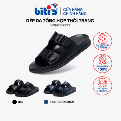 Dép Da Tổng Hợp Thời Trang Nam Biti's BDM002277