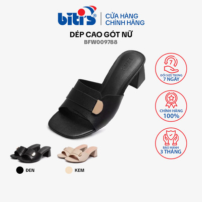 Dép Cao Gót Nữ Biti's Iris BFW009788