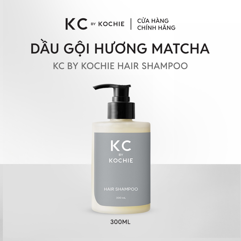 DẦU GỘI HƯƠNG MATCHA KC BY KOCHIE HAIR SHAMPOO 300ml