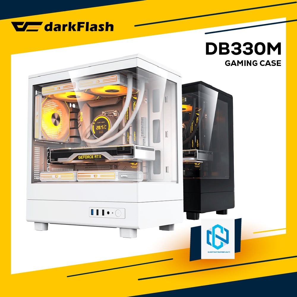 VỎ CASE MÁY TÍNH DARKFLASH DB330M (M-ATX)