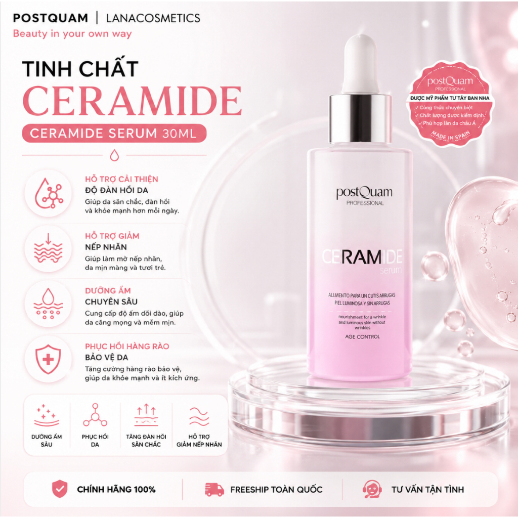 Tinh chất PostQuam Ceramide Serum Q98 - 30ml