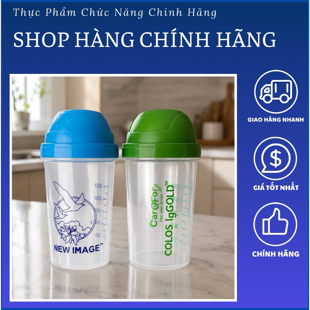Ly Lắc sữa Alpha Lipid Bình Lắc Sữa Non COLOS IgGOLD - Alpha Lipid - 250ml