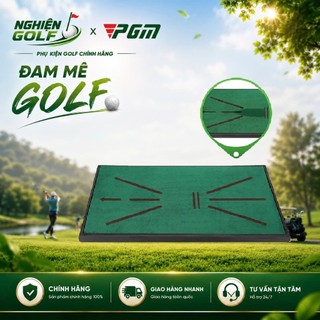 [LỰA CHỌN HOÀN HẢO] Thảm Tập Golf Nhung PGM - Thảm Tập Lưu Dấu Cú Đánh, Tập Kỹ Thuật Chuẩn Xác
