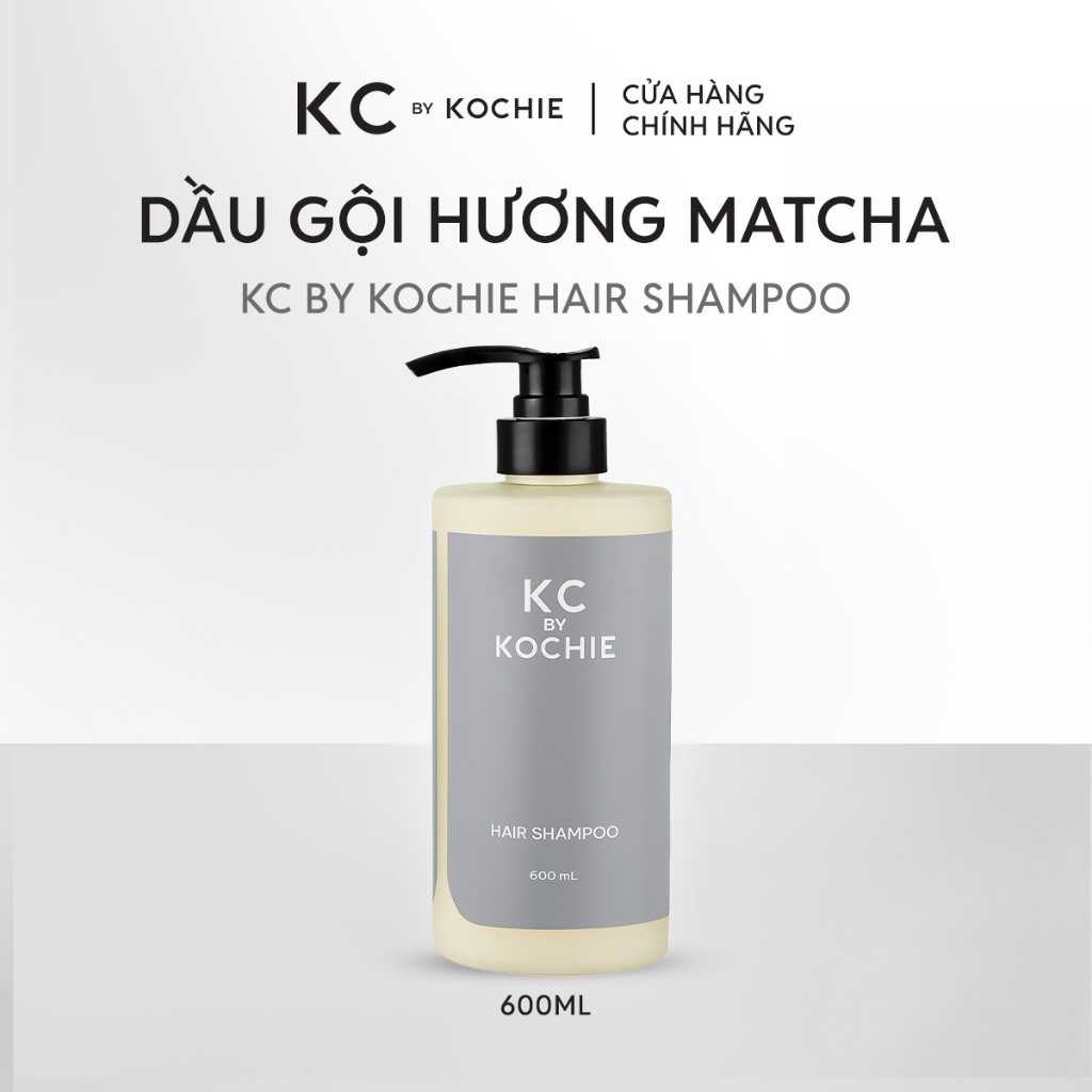 DẦU GỘI HƯƠNG MATCHA KC BY KOCHIE HAIR SHAMPOO 600ml