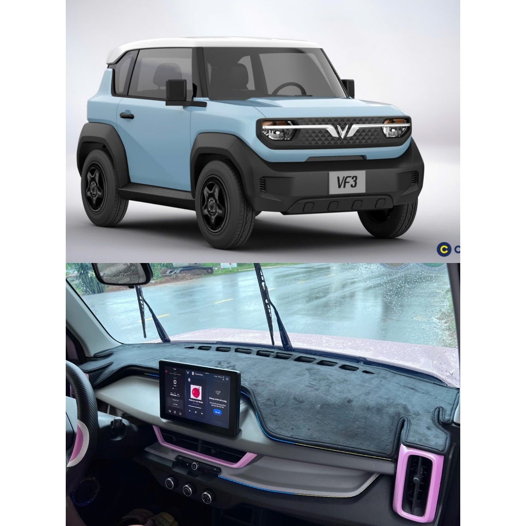 Thảm Taplo oto vinfast VF3