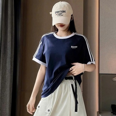 Áo thun form rộng nam nữ ROVER NAD Unisex -Áo phông kiểu dáng thể thao chất liệu cotton co giãn 2 chiều thoáng mát