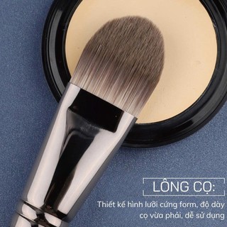 Cọ tán kem nền đầu dẹp cao cấp MAGA Foundation MAFB18 tán kem lót chống nắng