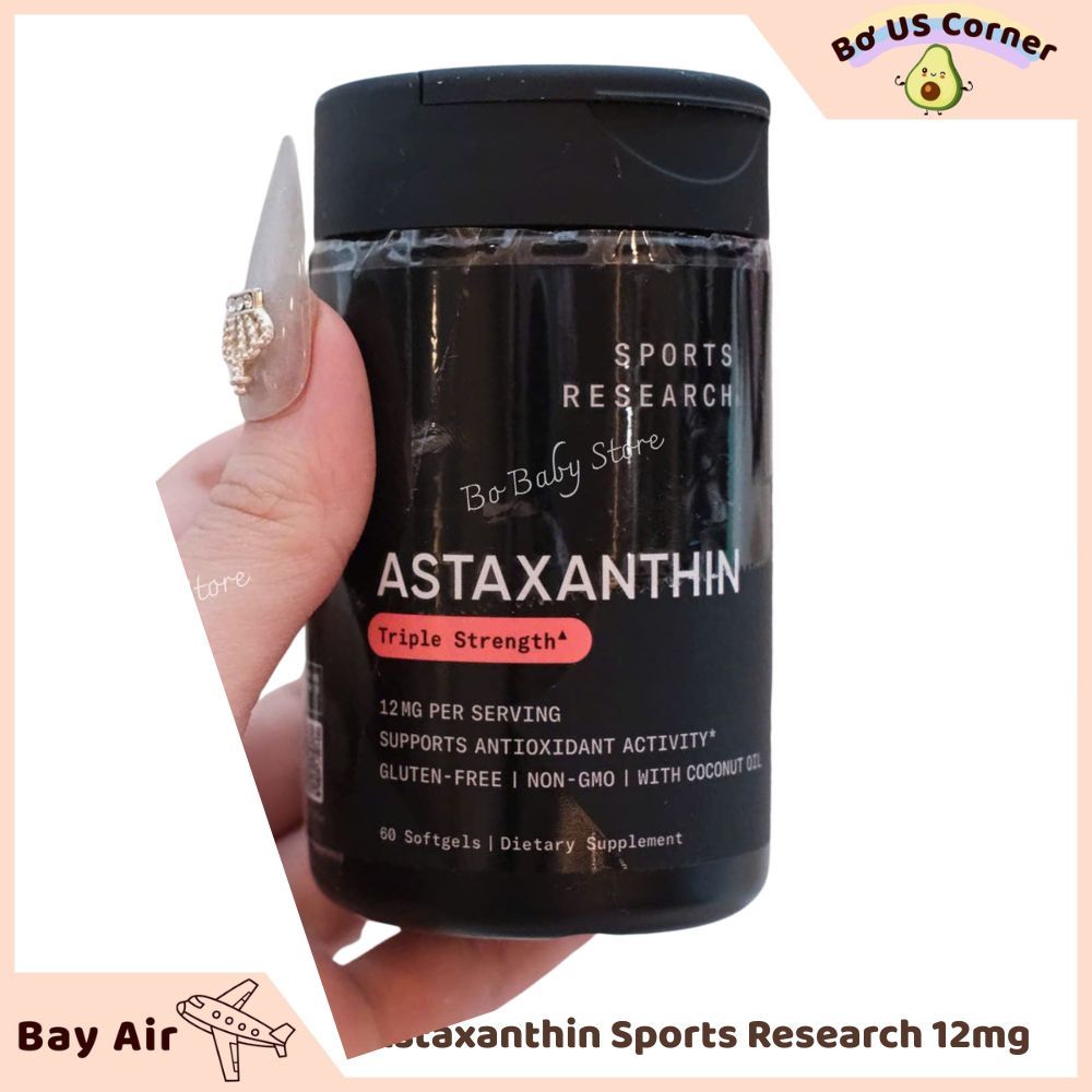 Astaxanthin Sports Research 12mg (BILL US)