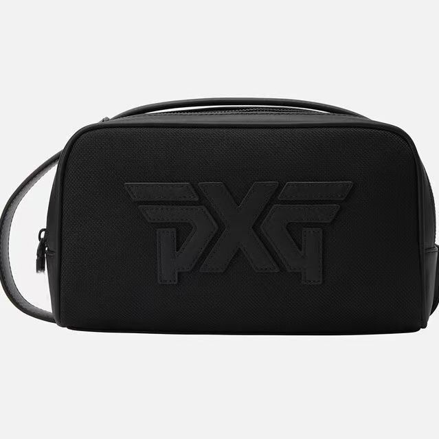 Túi Cầm Tay Golf Hàn Quốc 2 Ngăn Chính Hãng | ANEW Pouch Bag Black Edition | Túi Xách Tay Golf Nam V
