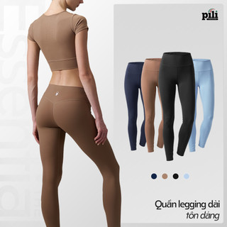 Quần Legging Nữ Cạp Cao Nâng Mông Siết Eo Co Giãn 4 Chiều Form Ôm Body Tập Gym Yoga PILI PE003LEGWW26