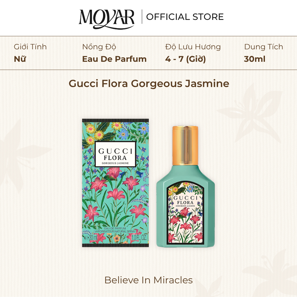 Nước Hoa Gucci Flora Gorgeous Jasmine | Nước Hoa Nữ | Moyar Perfume